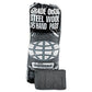 GMT Industrial-quality Steel Wool Hand Pad #0 Fine Steel Gray 16/pack 12 Packs/carton - Janitorial & Sanitation - GMT