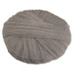 GMT Radial Steel Wool Pads Grade (fine): Cleaning And Polishing 17 Diameter Gray 12/carton - Janitorial & Sanitation - GMT