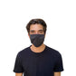 GN1 Cotton Face Mask With Antimicrobial Finish Black 10/pack - Janitorial & Sanitation - GN1