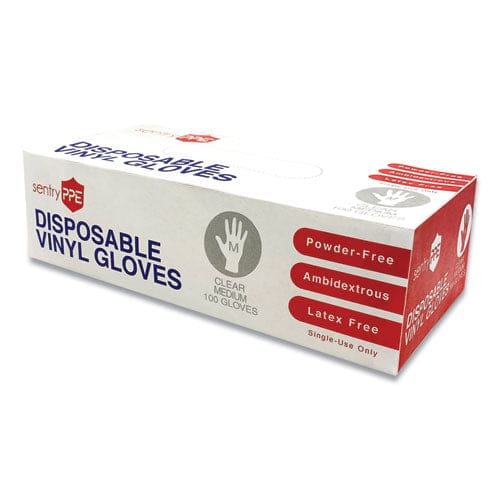 GN1 Single Use Vinyl Glove Clear Medium 100/box 10 Boxes/carton - Janitorial & Sanitation - GN1