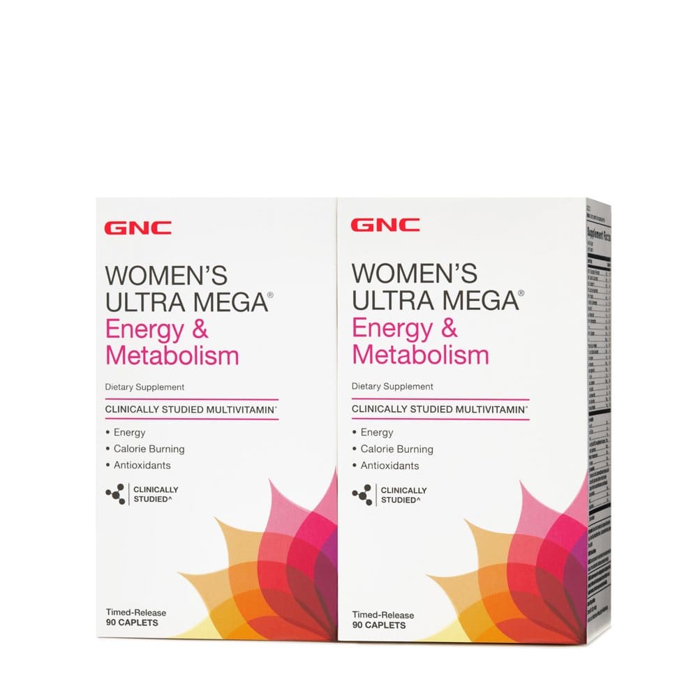 GNC Women’s Ultra Mega Energy & Metabolism Multivitamin (180 ct.) - Multivitamins - GNC Women’s