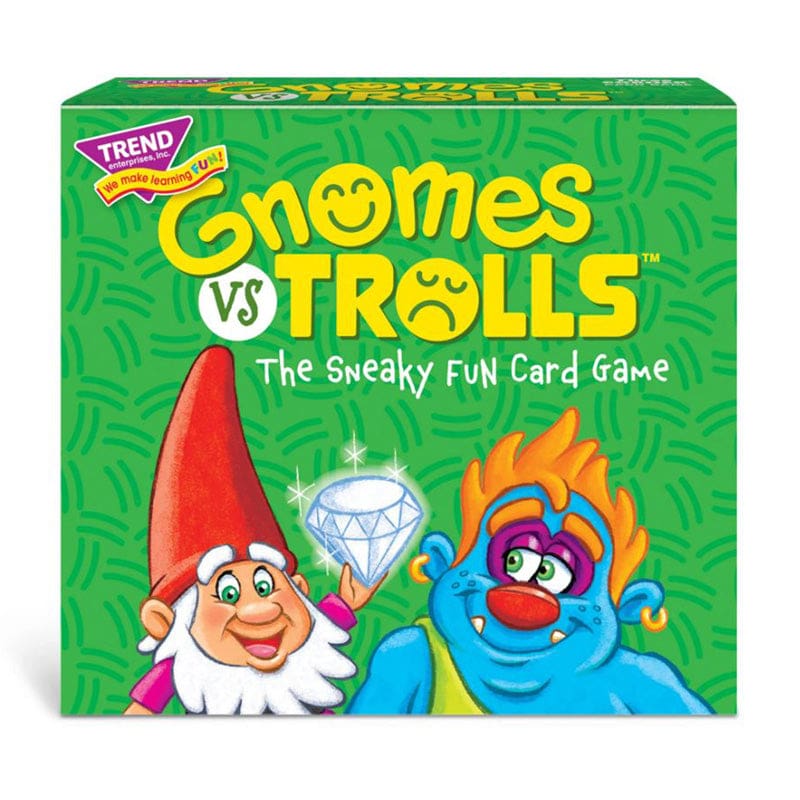 Gnomes Vs Trolls Three Corner Card Game (Pack of 3) - Card Games - Trend Enterprises Inc.