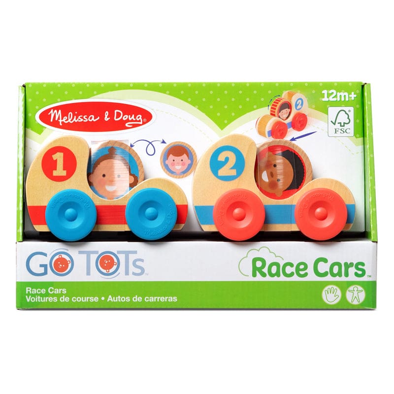 Go Tots Race Cars (Pack of 2) - Toys - Melissa & Doug