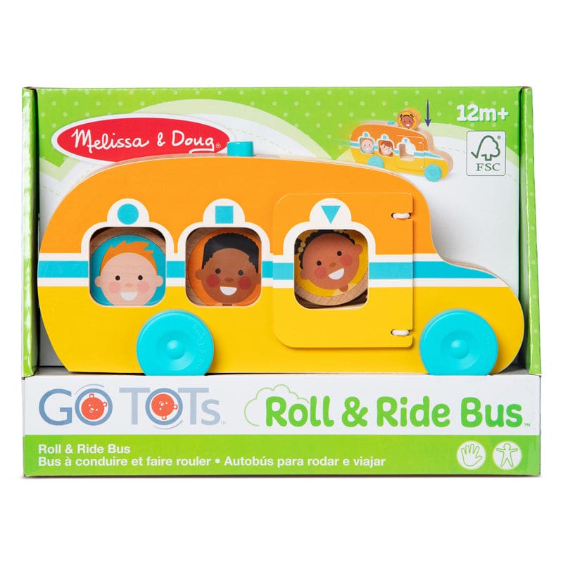Go Tots Roll & Ride Bus - Toys - Melissa & Doug