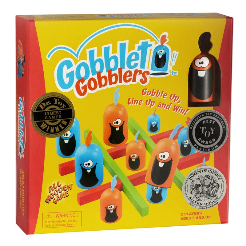 Gobblet Gobblers Wood Edition - Games - Blue Orange Usa