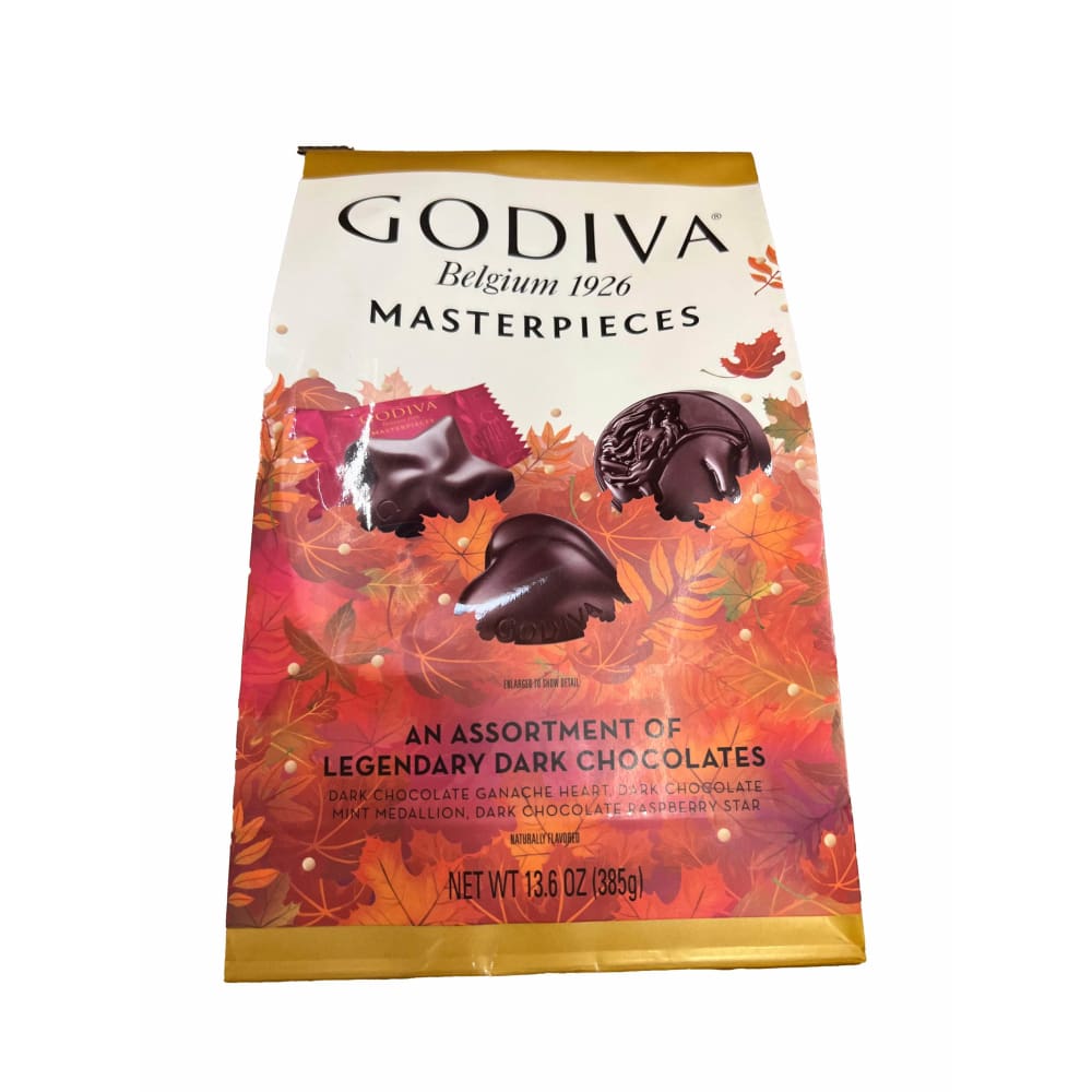 Godiva Godiva Belgium Masterpieces, Assortment of legendary fall dark chocolates, 13.6 oz.
