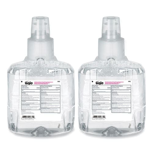 GOJO Antibacterial Foam Hand Wash Refill For Ltx-12 Dispenser Plum Scent 1,200 Ml Refill 2/carton - Janitorial & Sanitation - GOJO®