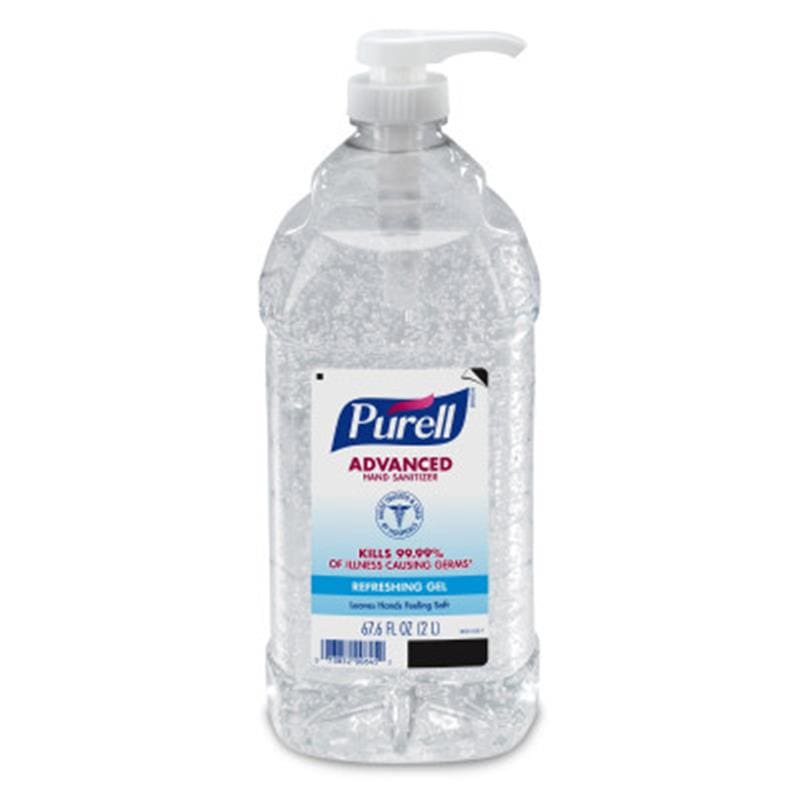 GOJO Hand Sanitizer Purell 2L Pump Case of 4 - Skin Care >> Hand Sanitizer - GOJO