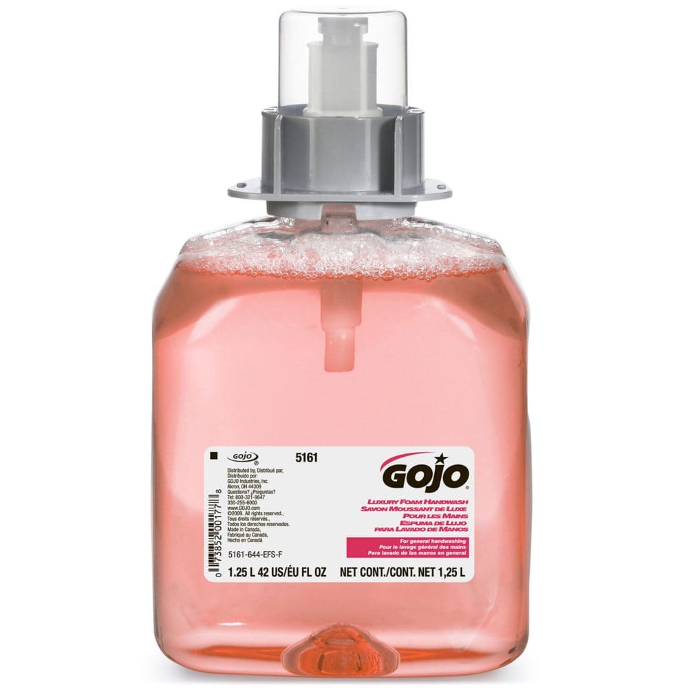 GOJO Luxury Foam Handwash Soap Refill Cranberry Scent (1250 mL 1 ct.) - Hand Soap - GOJO Luxury