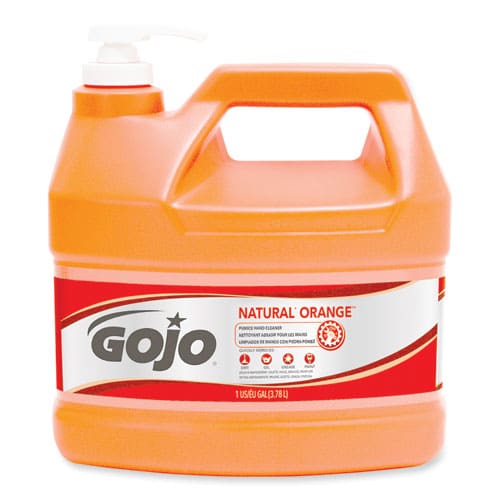 GOJO Natural Orange Pumice Hand Cleaner Citrus 1 Gal Pump Bottle 2/carton - Janitorial & Sanitation - GOJO®