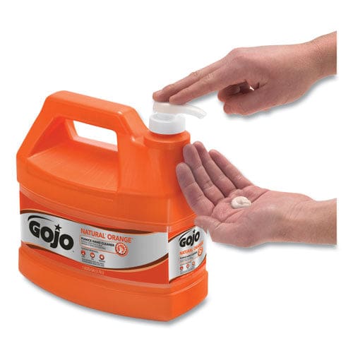 GOJO Natural Orange Pumice Hand Cleaner Citrus 1 Gal Pump Bottle 2/carton - Janitorial & Sanitation - GOJO®