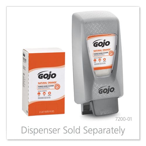 GOJO Natural Orange Pumice Hand Cleaner Refill Citrus Scent 2,000ml 4/carton - Janitorial & Sanitation - GOJO®
