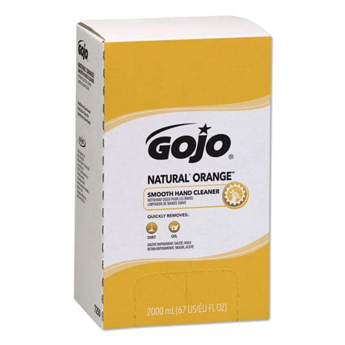 GOJO Natural Orange Smooth Lotion Hand Cleaner Citrus Scent 2,000 Ml Bag-in-box Refill 4/carton - Janitorial & Sanitation - GOJO®