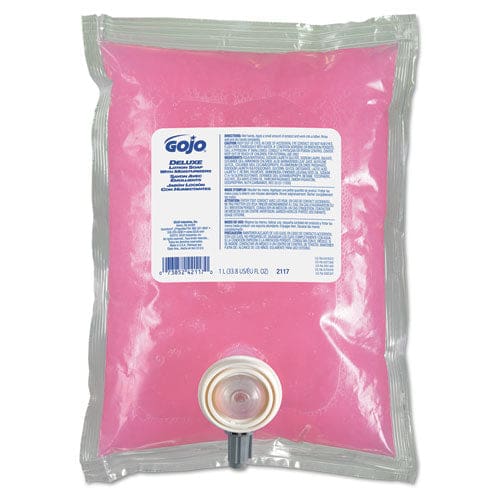 GOJO Nxt Deluxe Lotion Soap With Moisturizer Refill Light Floral Liquid 1,000 Ml Box 8/carton - Janitorial & Sanitation - GOJO®