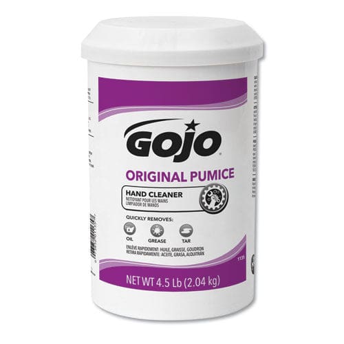 GOJO Original Pumice Hand Cleaner Lemon 4.5 Lb Cartridge 6/carton - Janitorial & Sanitation - GOJO®