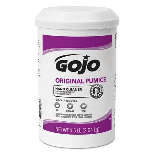 GOJO Original Pumice Hand Cleaner Lemon 4.5 Lb Cartridge 6/carton - Janitorial & Sanitation - GOJO®