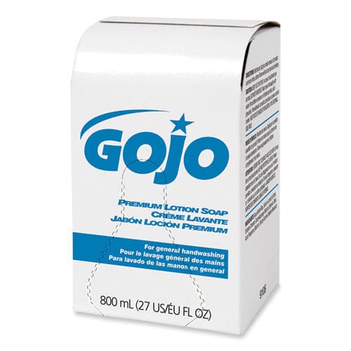 GOJO Premium Lotion Soap Waterfall 800 Ml Bag-in-box Refill 12/carton - Janitorial & Sanitation - GOJO®