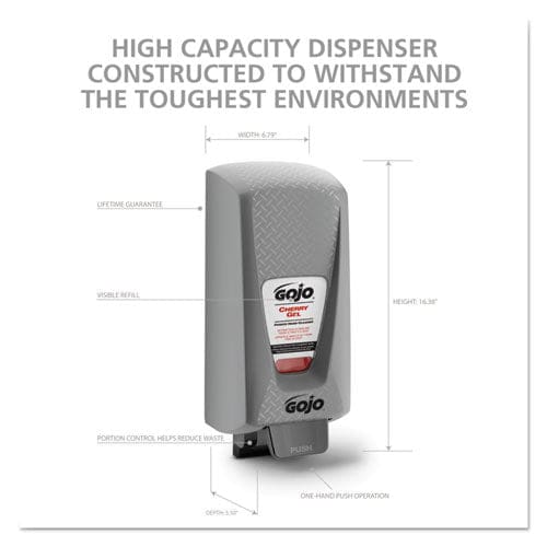 GOJO Pro 5000 Hand Soap Dispenser 5,000 Ml 9.31 X 7.6 X 21.2 Gray - Janitorial & Sanitation - GOJO®