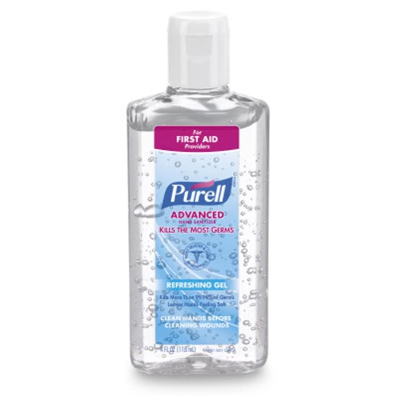 GOJO Purell Hand Sanitizer 4 Oz 70% Alcohol (Pack of 6) - Skin Care >> Hand Sanitizer - GOJO