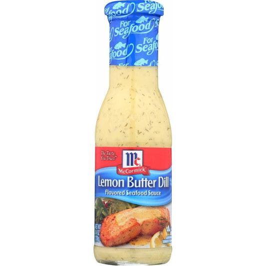 Mccormick Golden Dipt Lemon Butter Dill Flavored Seafood Sauce, 8.4 oz