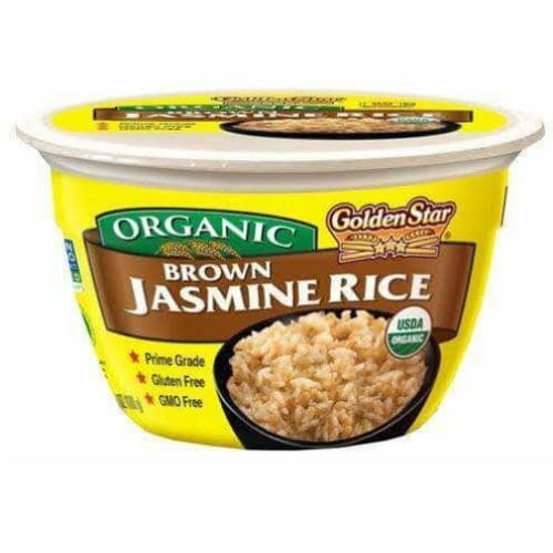 GOLDEN STAR GOLDEN STAR Organic Brown Jasmine Rice Microwaveable Bowl, 6.35 oz