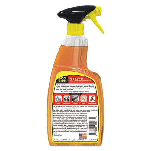 Goo Gone Pro-power Cleaner Citrus Scent 24 Oz Spray Bottle 4/carton - School Supplies - Goo Gone®