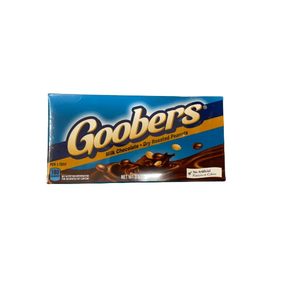 Goobers Goobers Fresh Roasted Peanuts with Classic Milk Chocolate, Bulk Ferrero Candy, 3.5 oz