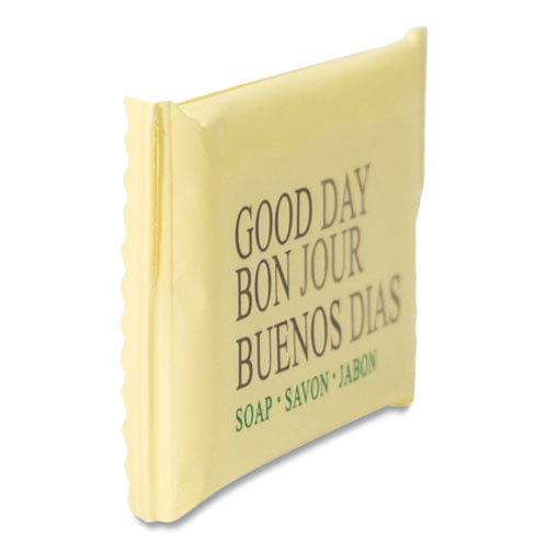 Good Day Amenity Bar Soap Pleasant Scent # 1/2 Individually Wrapped Bar 1,000/carton - Janitorial & Sanitation - Good Day™