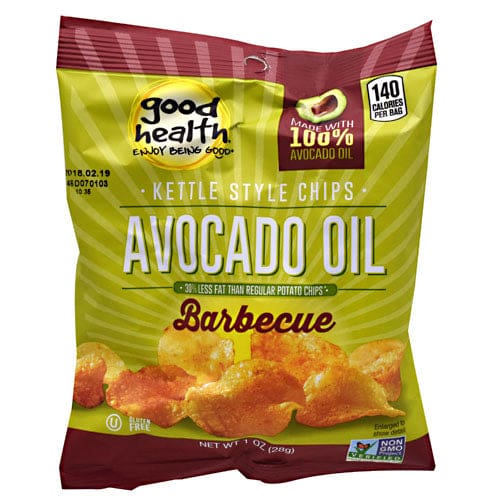 Good Health Natural Foods Kettle Chips Avocado Oil BBQ 30 servings - Good Health Natural Foods