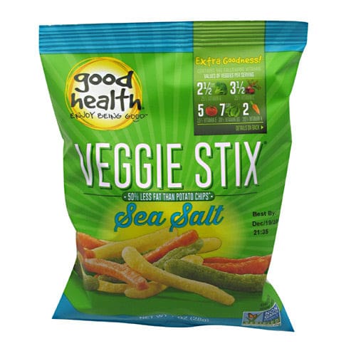 Good Health Natural Foods Veggie Stix Sea Salt 24 ea - Good Health Natural Foods