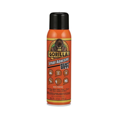 Gorilla Spray Adhesive 14 Oz Dries Clear - School Supplies - Gorilla®