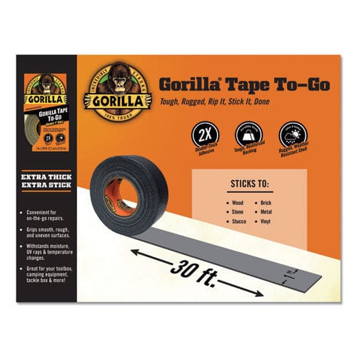 Gorilla Gorilla Tape 3 Core 1.88 X 30 Yds Black - Office - Gorilla®