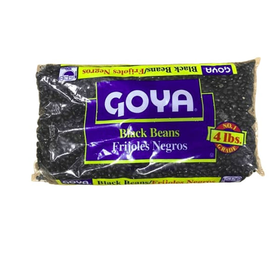 Goya Black Beans, Frijoles Negros 4 lbs. - ShelHealth.Com