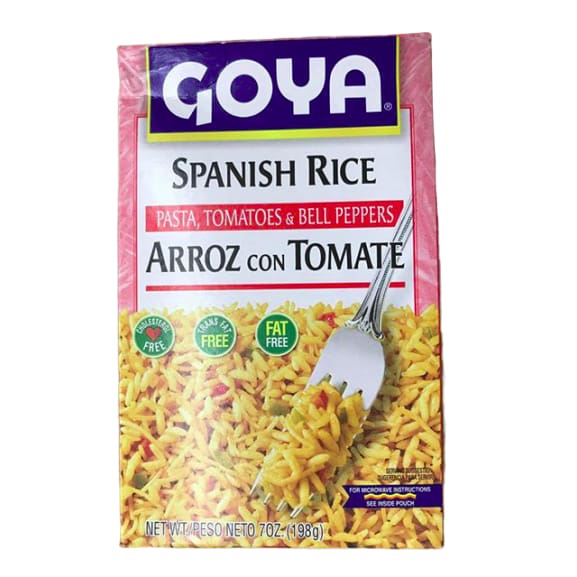 Goya Foods Spanish Rice, 7-Ounce - ShelHealth.Com