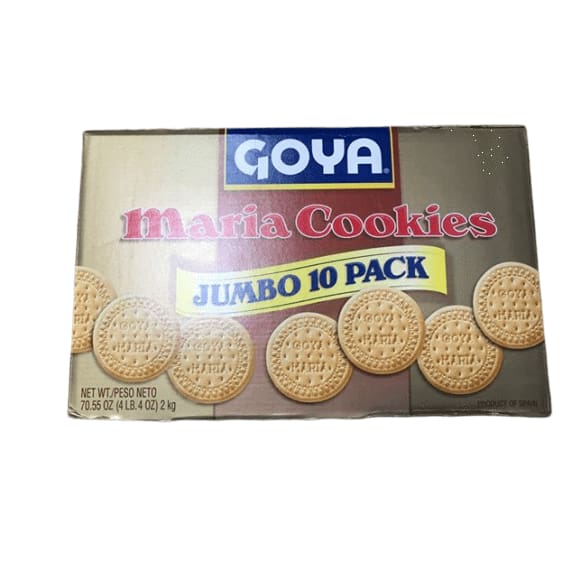 Goya Maria Cookies Jumbo 10 Pack, 70.55 Ounce - ShelHealth.Com