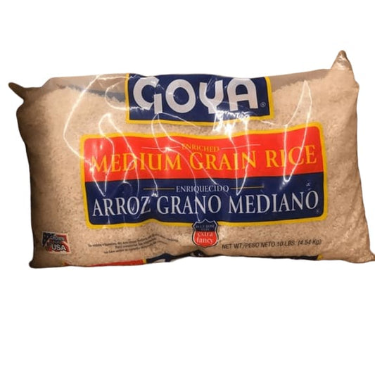 Goya Medium Grain Rice, 10 lb - ShelHealth.Com