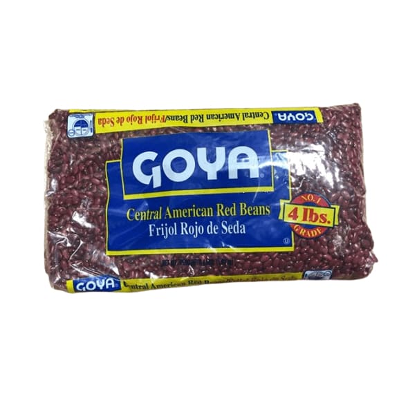 Goya Red Beans, Central American, 4 Pound - ShelHealth.Com