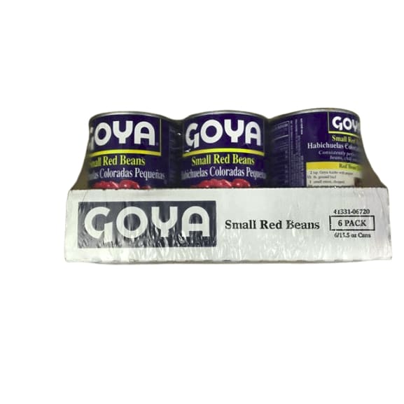 Goya Small Red Beans 15.5 OZ (Pack of 6) - ShelHealth.Com