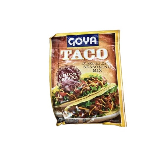 Goya Taco Authentic Seasoning Mix, Onion Paprika, 1.25 oz - ShelHealth.Com
