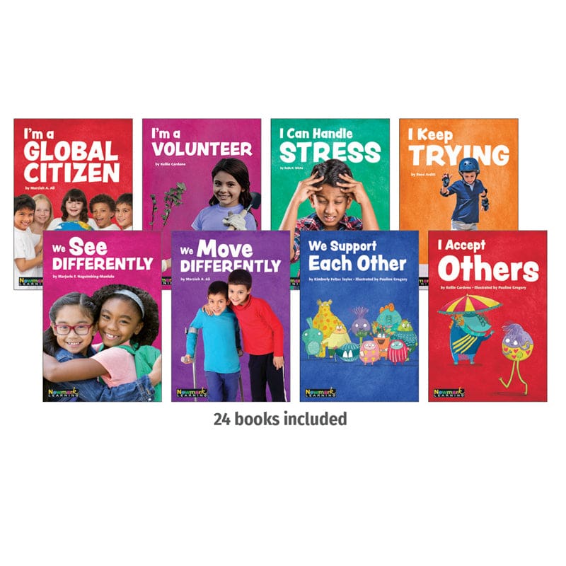 Gr 1-2 Myself Complete 1 Copy Set Small Books - Self Awareness - Newmark Learning