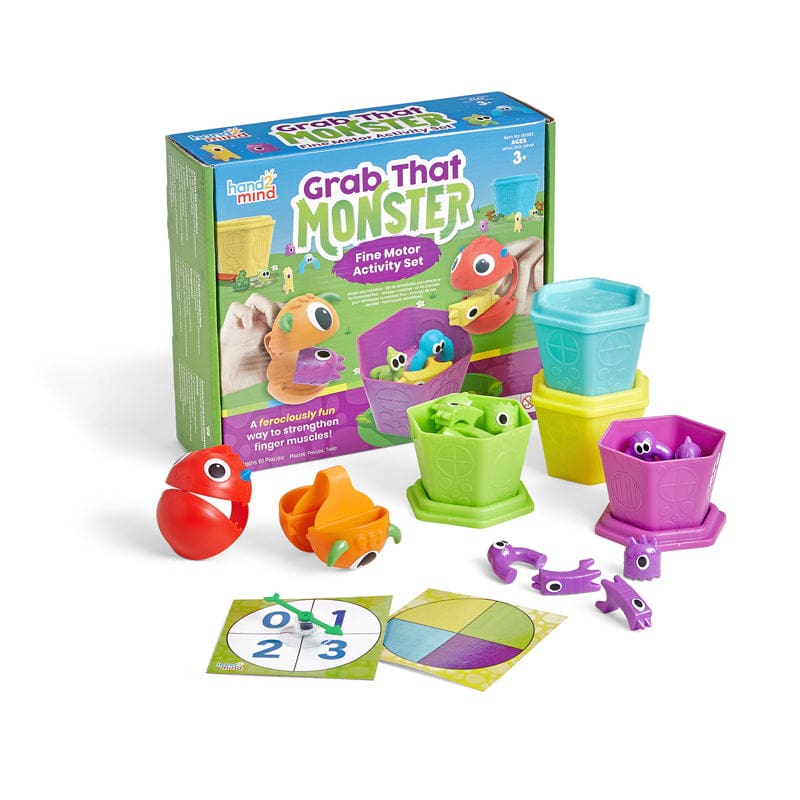 Grab That Monster Activity Set Fine Motor (New Item With Future Availability Date) - Counting - Learning Resources
