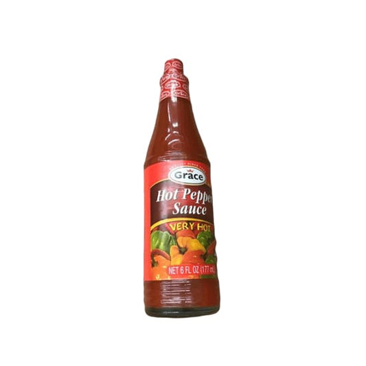 Grace Hot Pepper Sauce Very Hot, 6 FL oz - ShelHealth.Com