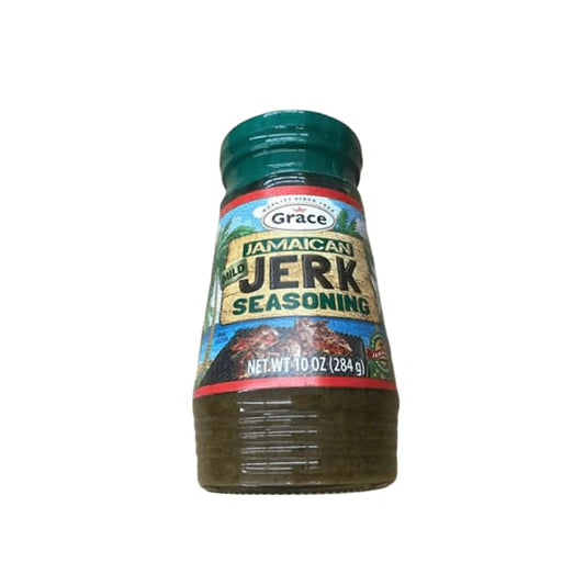 Grace Jamaican Jerk Seasoning, Mild, 10 oz - ShelHealth.Com