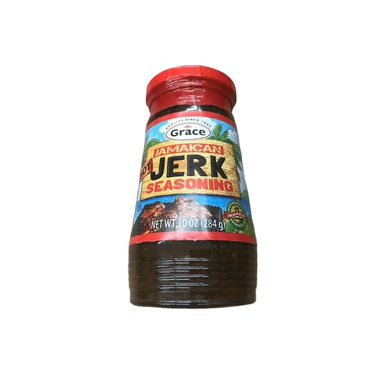 Grace Jerk Seasoning, Jamaican, 10 oz - ShelHealth.Com