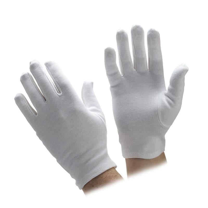 Graham Field Cotton Glove Liner Medium/Large DOZEN - Gloves >> Specialty Gloves - Graham Field