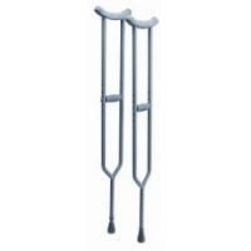 Graham Field Crutches Alum Adult Case of 8 - Durable Medical Equipment >> Walking Aids - Graham Field