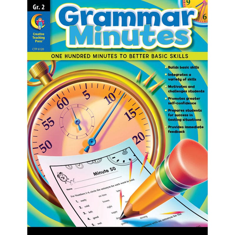 Grammar Minutes Gr 2 (Pack of 2) - Grammar Skills - Creative Teaching Press
