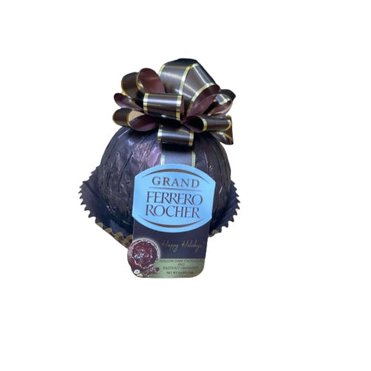 Grand Ferrero Rocher Premium Gourmet Dark Chocolate Hazelnut Great Holiday Gift Box 4.4 oz - Grand Ferrero