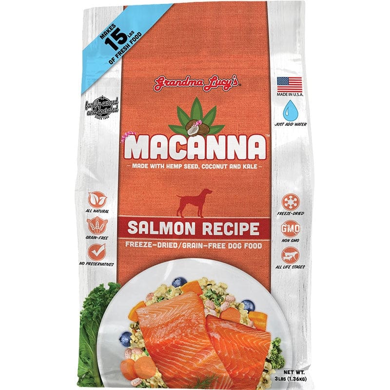 Grandma Lucys Dog Macanna Ana Grain Free Free Salmon 1 Lbs - Pet Supplies - Grandma Maes