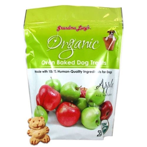 Grandma Lucys Dog Organic Baked Apple Treat 14 Oz - Pet Supplies - Grandma Maes